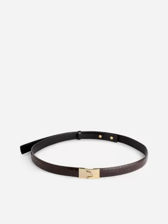 Spænde læderbælte