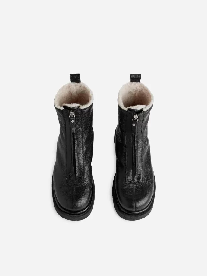 Støvler i imiteret pels Støvler i imiteret pels