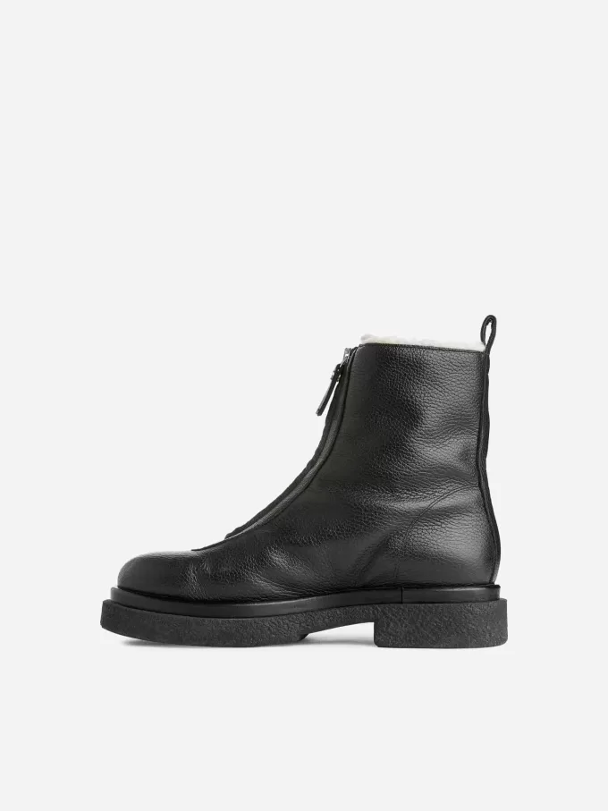 Støvler i imiteret pels Støvler i imiteret pels