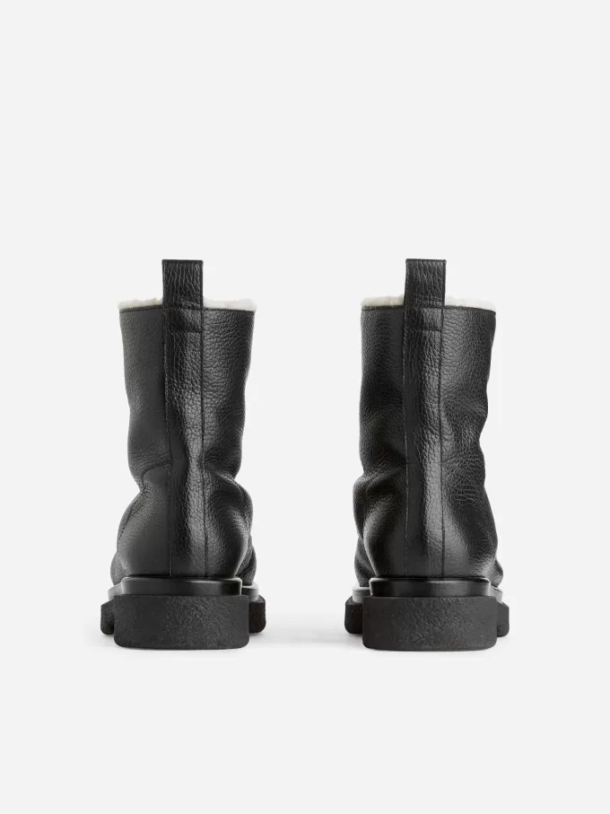 Støvler i imiteret pels Støvler i imiteret pels