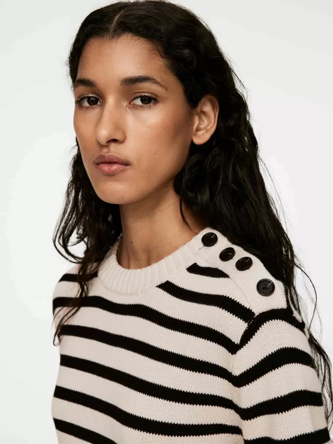 Strikket bomuldskjole