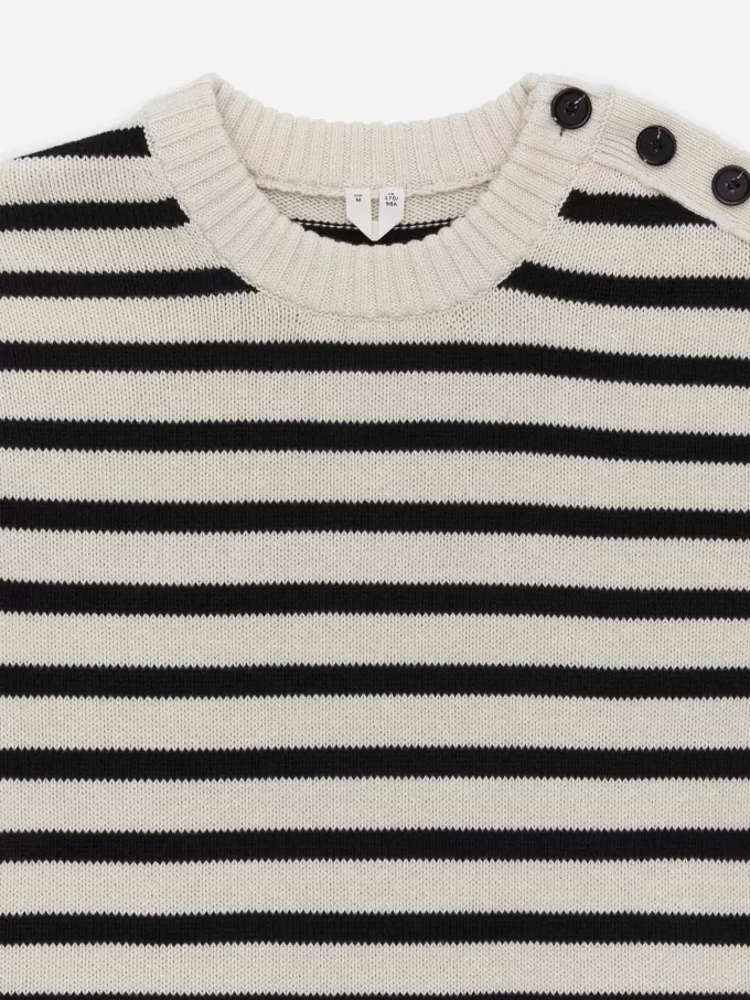 Strikket bomuldskjole