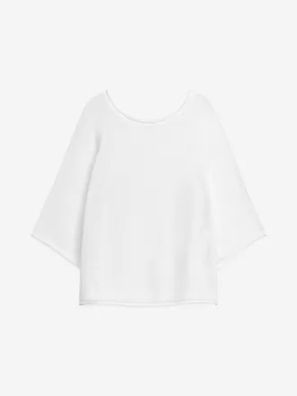 Strikket bomuldstrøje Strikket bomuldstrøje