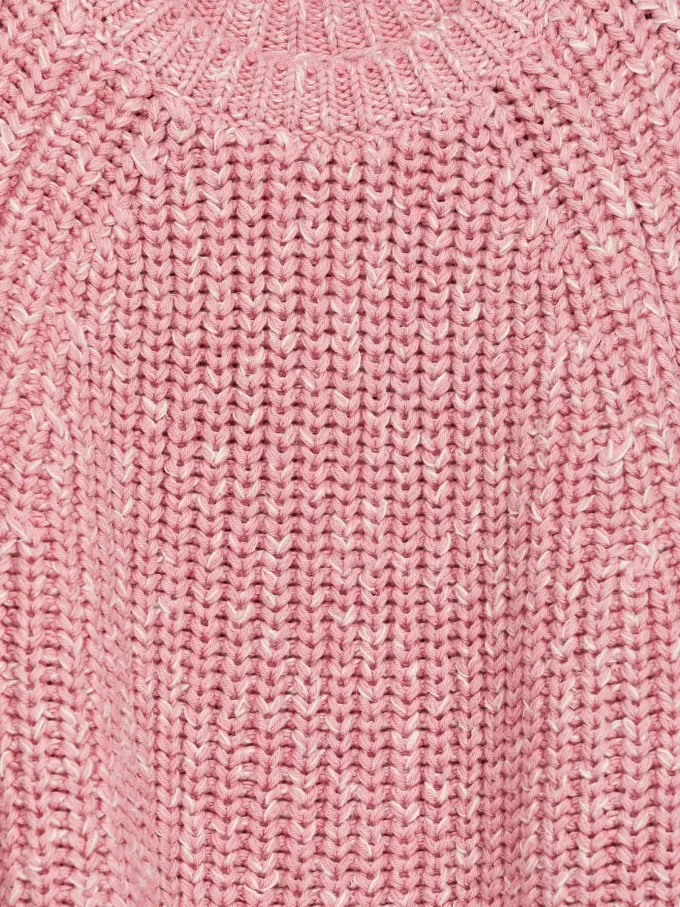 Strikket bomuldstrøje