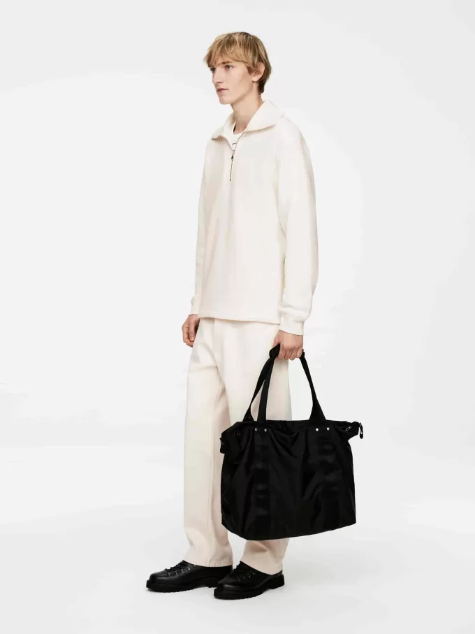 Sweatshirt med halv lynlås Sweatshirt med halv lynlås