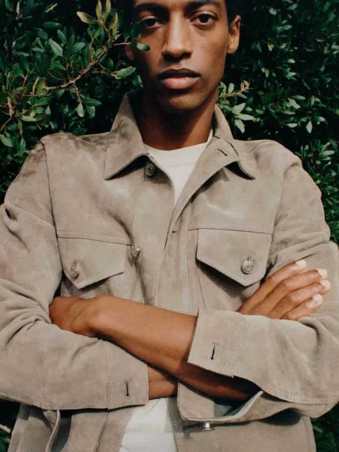 Ruskindsjakke Ruskindsjakke