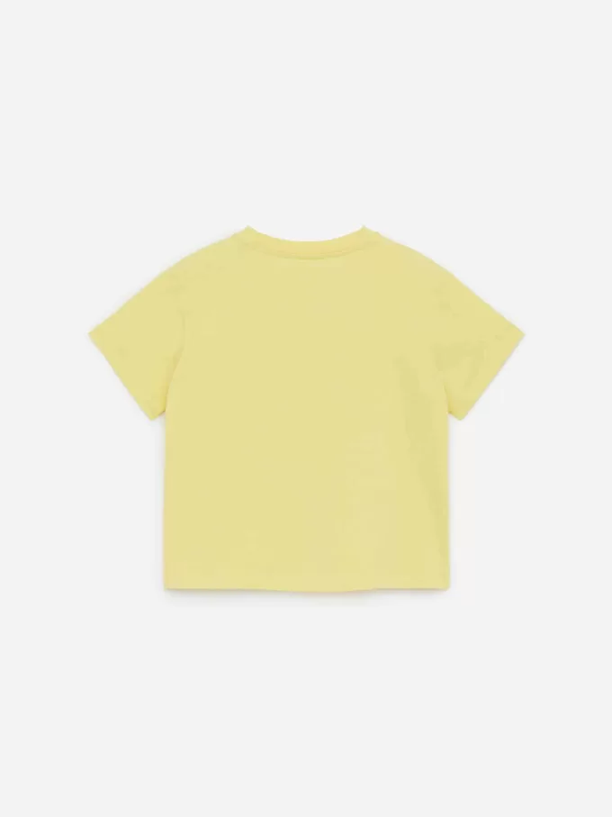 T-shirt med bred pasform