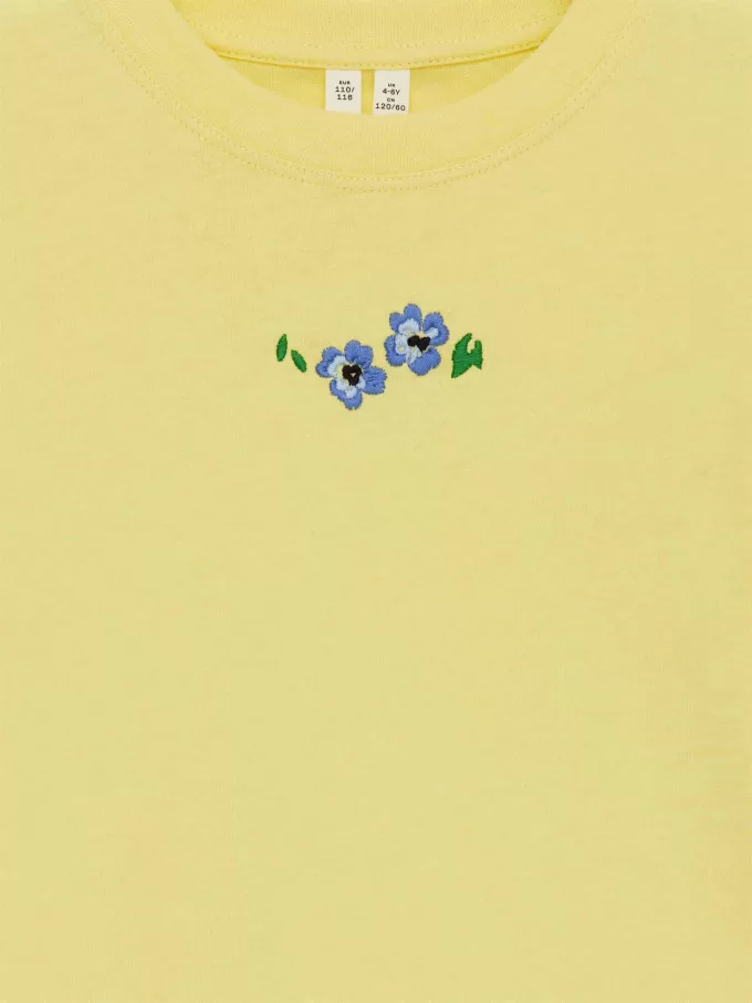 T-shirt med bred pasform