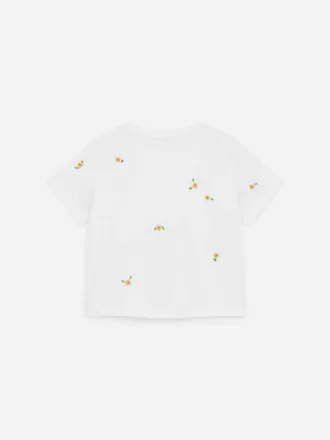 T-shirt med bred pasform