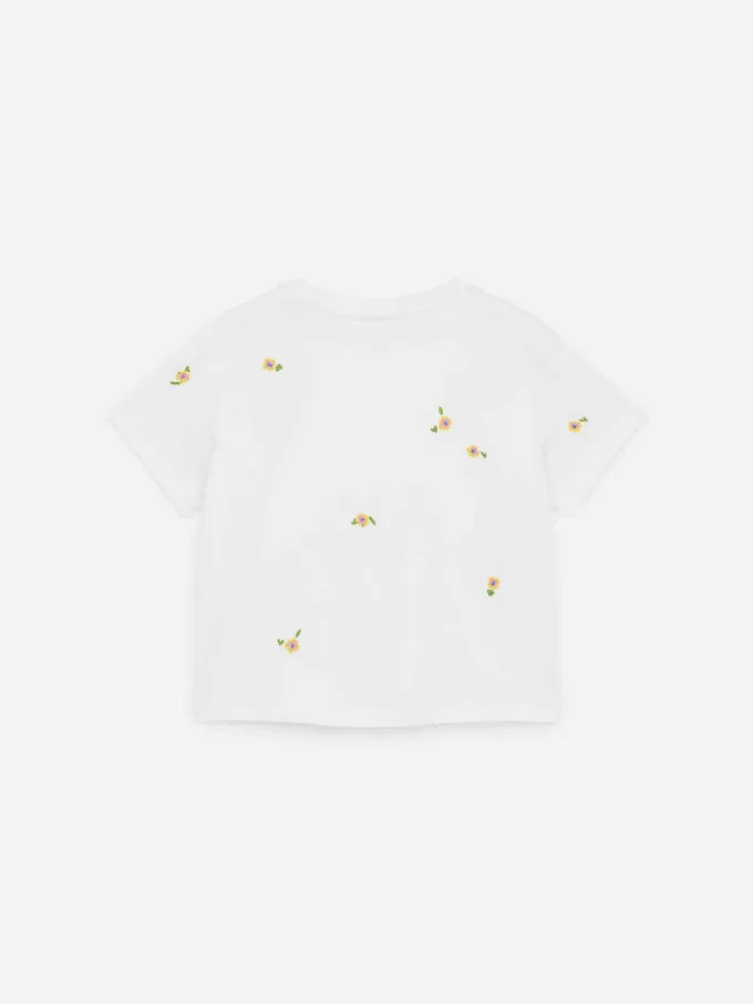 T-shirt med bred pasform