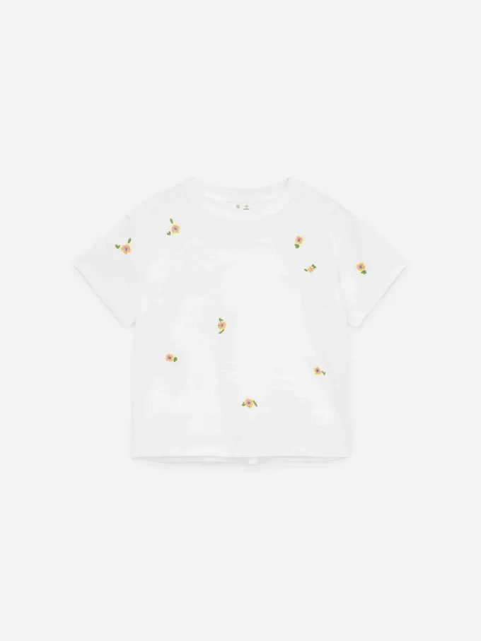 T-shirt med bred pasform