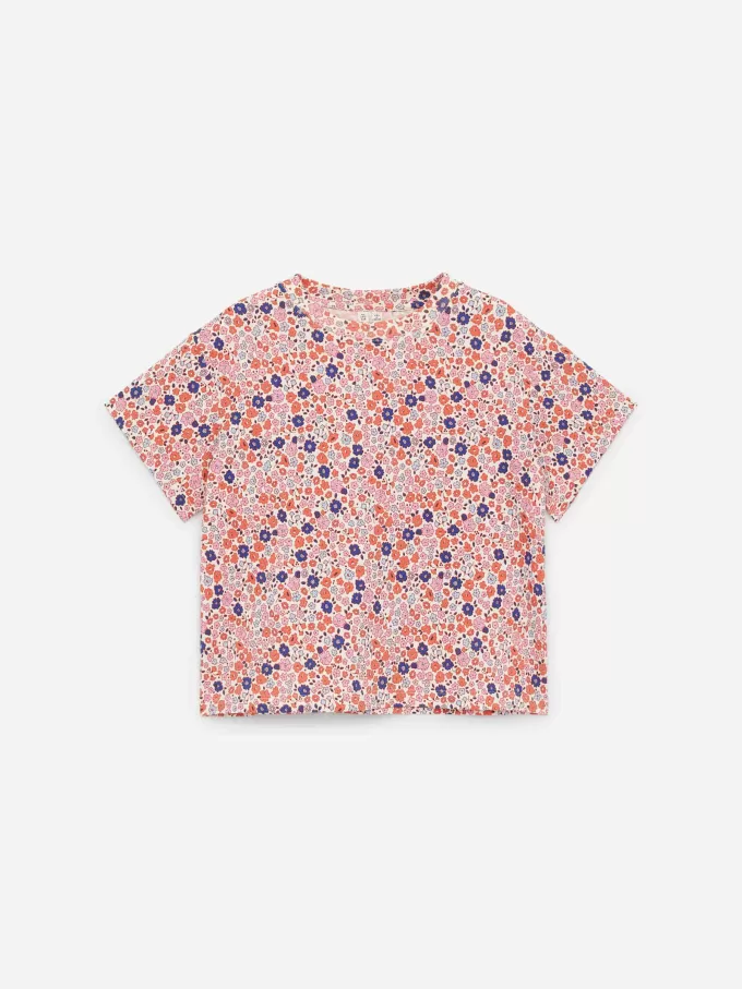 T-shirt med bred pasform