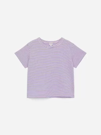 T-shirt med bred pasform