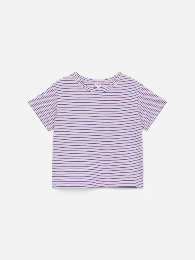 T-shirt med bred pasform