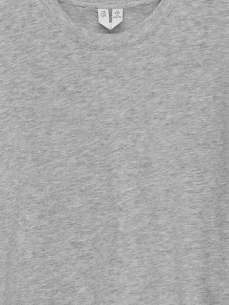 T-shirt med rund hals