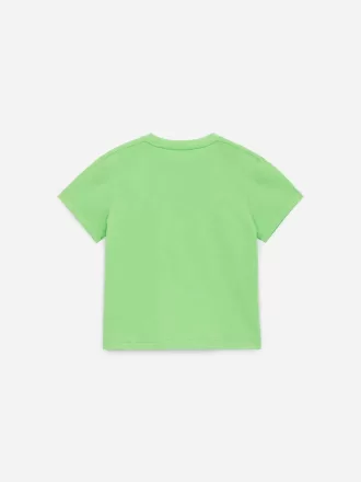 T-shirt med rund hals