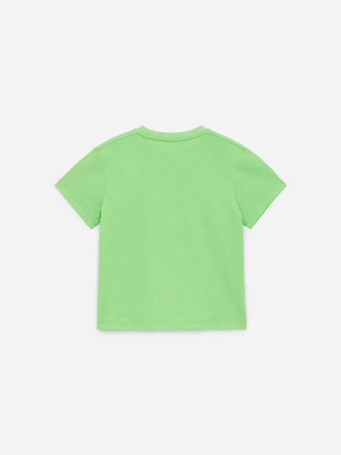 T-shirt med rund hals