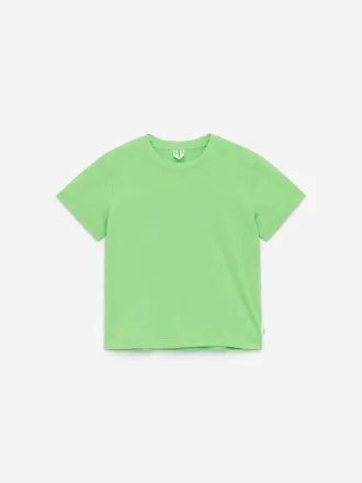 T-shirt med rund hals