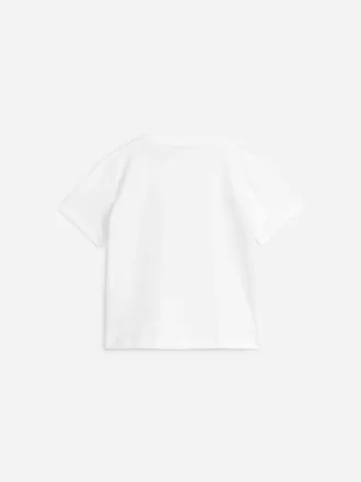 T-shirt med rund hals