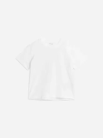 T-shirt med rund hals