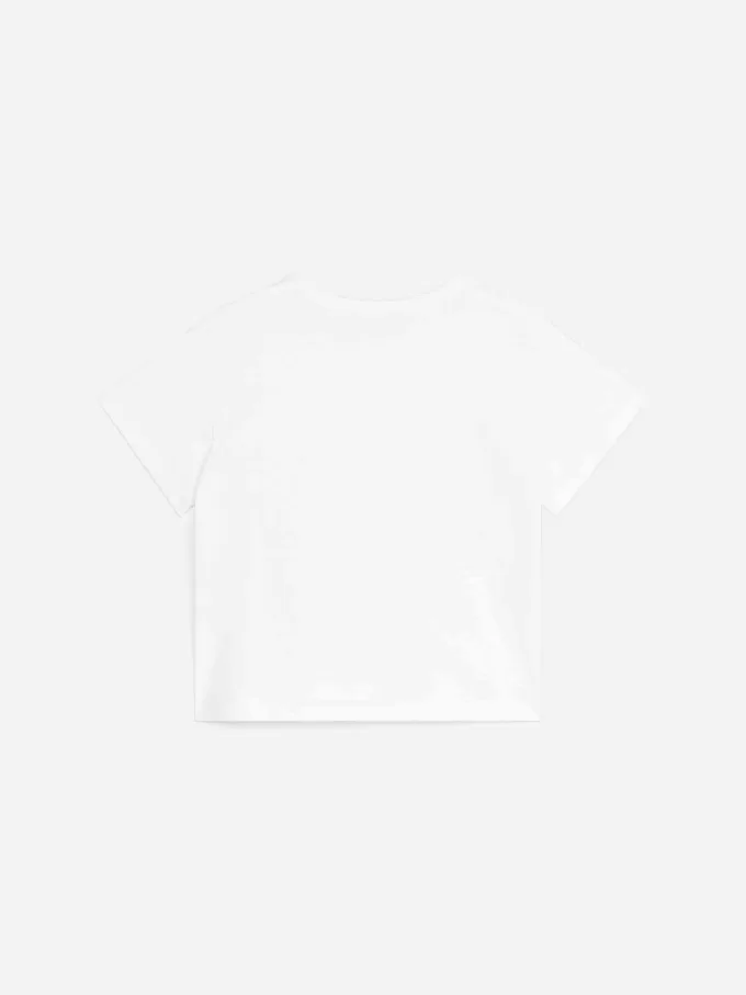 T-shirt med rund hals T-shirt med rund hals