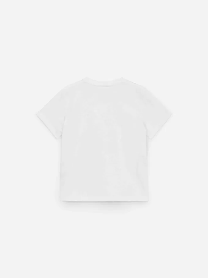 T-shirt med rund hals T-shirt med rund hals