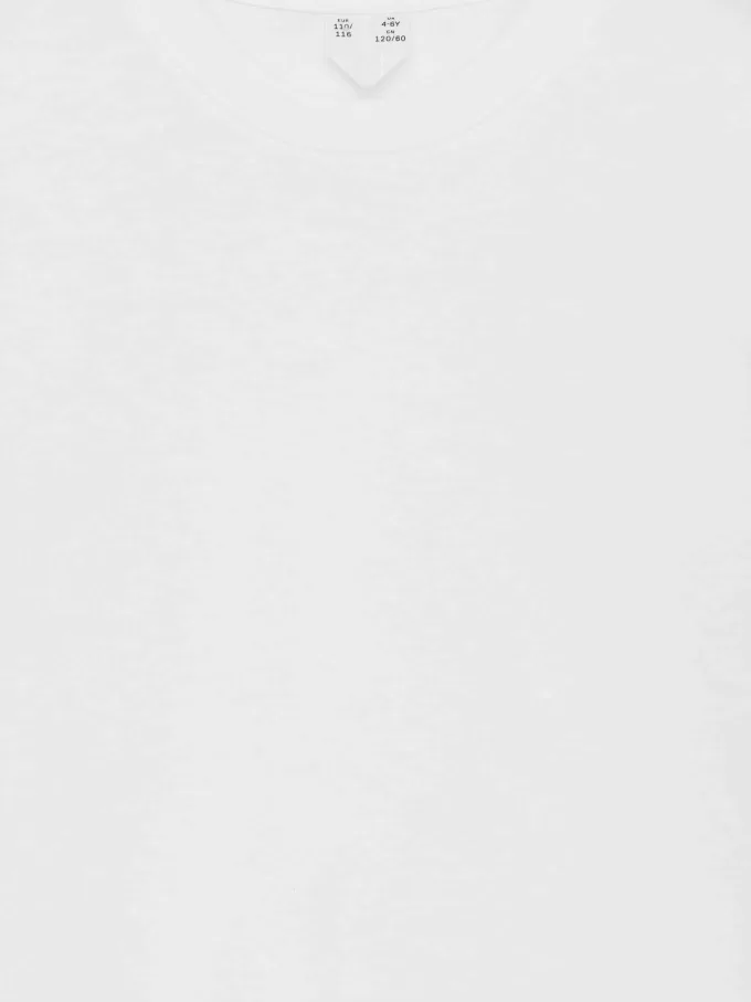 T-shirt med rund hals T-shirt med rund hals