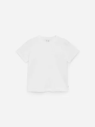 T-shirt med rund hals