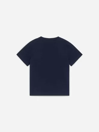 T-shirt med rund hals