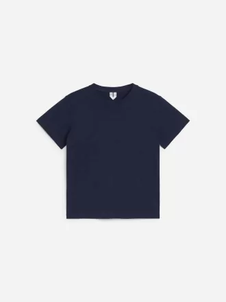 T-shirt med rund hals med 2 stk