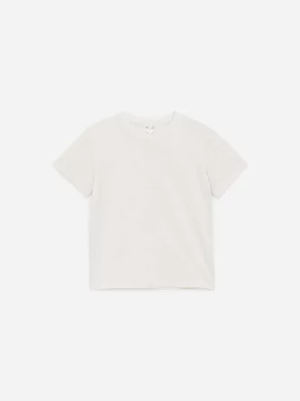 T-shirt med rund hals med 3 stk