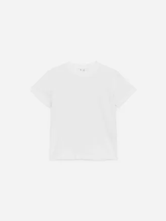 T-shirt med rund hals med 3 stk