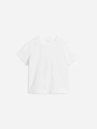 T-shirt med rund hals med 3 stk