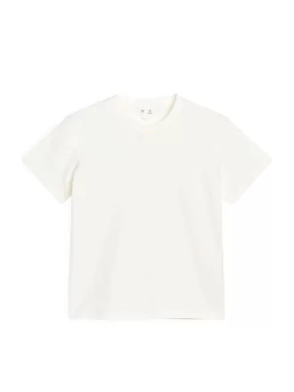 T-shirt med rund hals med 3 stk