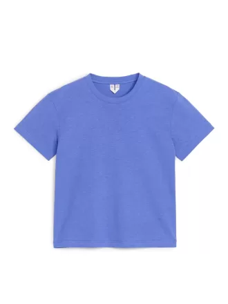 T-shirt med rund hals med 3 stk