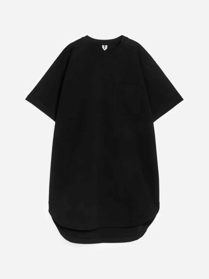 T-shirtkjole i bomuld