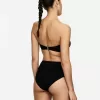 Tekstureret Bandeau Bikinitop