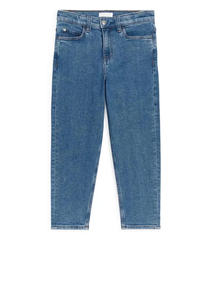 Tilspidsede stretch jeans