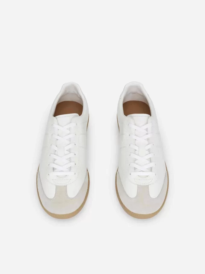 Træningssko i læder