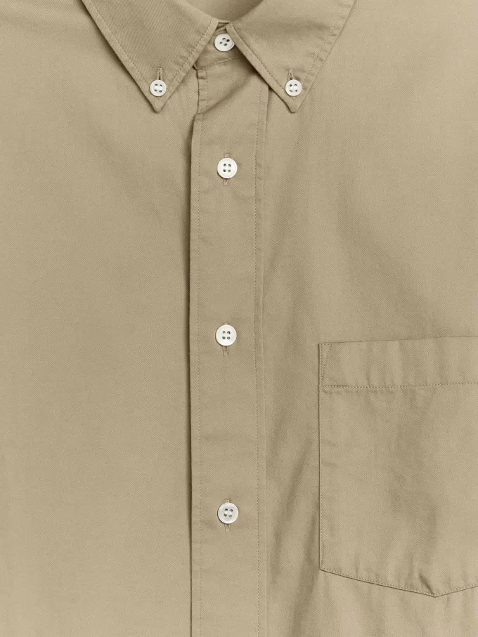 Twill-skjorte i bomuld