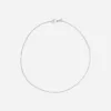 Tynd sterling sølv kæde halskæde