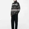 Uld-Alpaca Jacquard Jumper