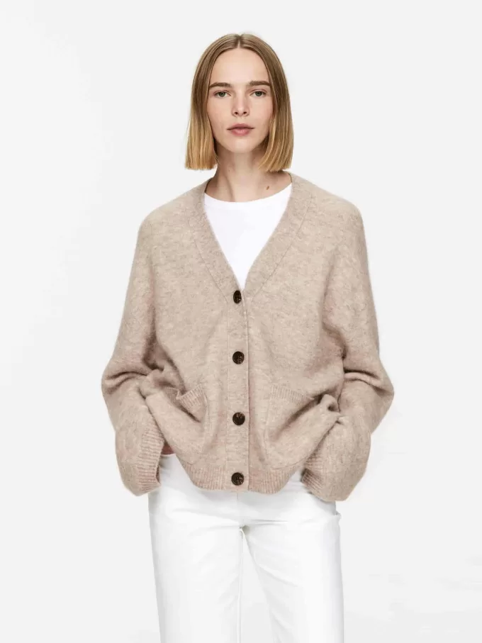 Uld-Alpaka Blend Cardigan