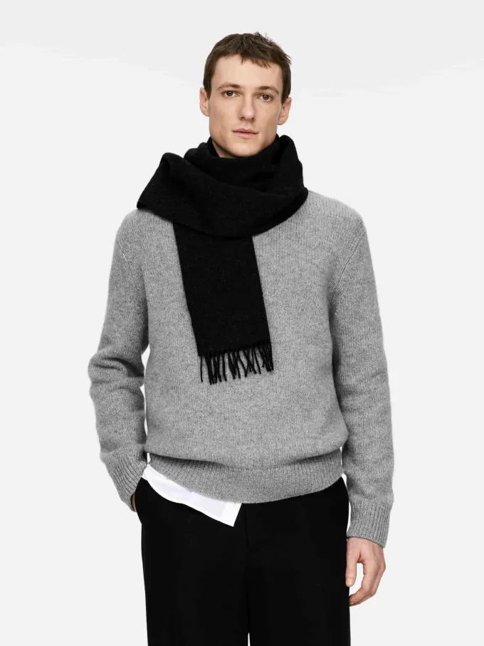 Uld tørklæde Uld tørklæde