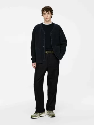 Uldblanding fleecejakke