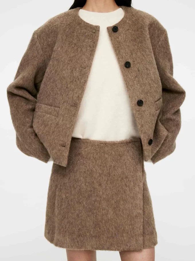 Uldblanding mininederdel Uldblanding mininederdel