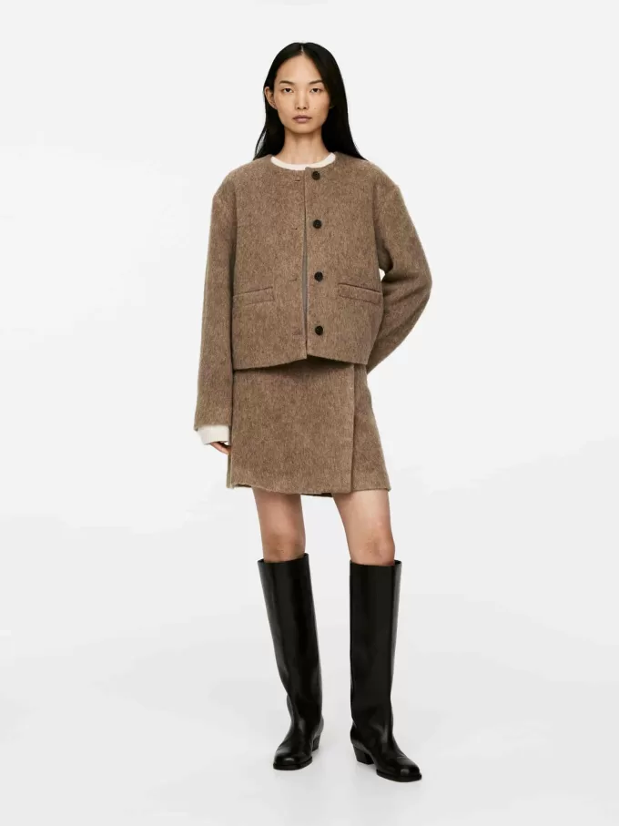 Uldblanding mininederdel Uldblanding mininederdel