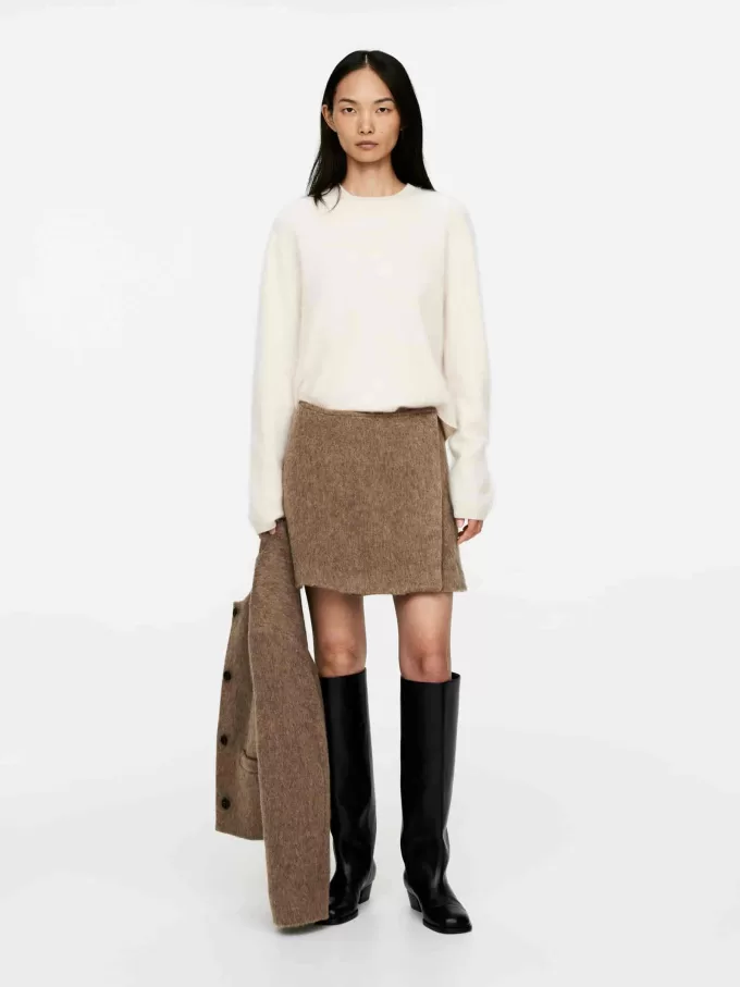 Uldblanding mininederdel Uldblanding mininederdel