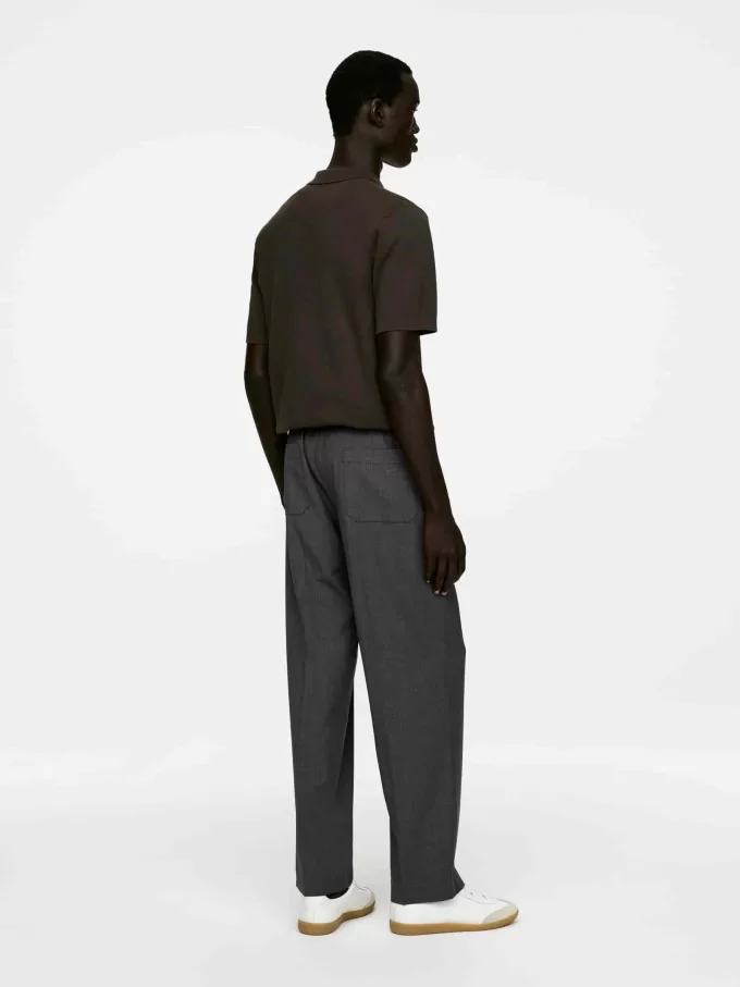 Uldbukser med snøre