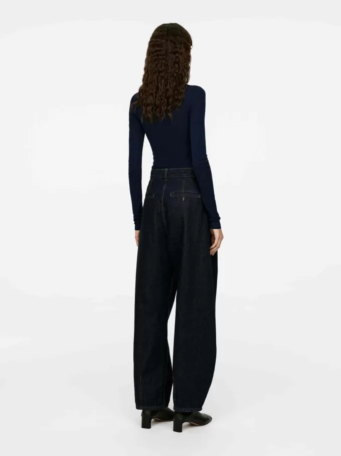 Uldtop med rullehals Uldtop med rullehals